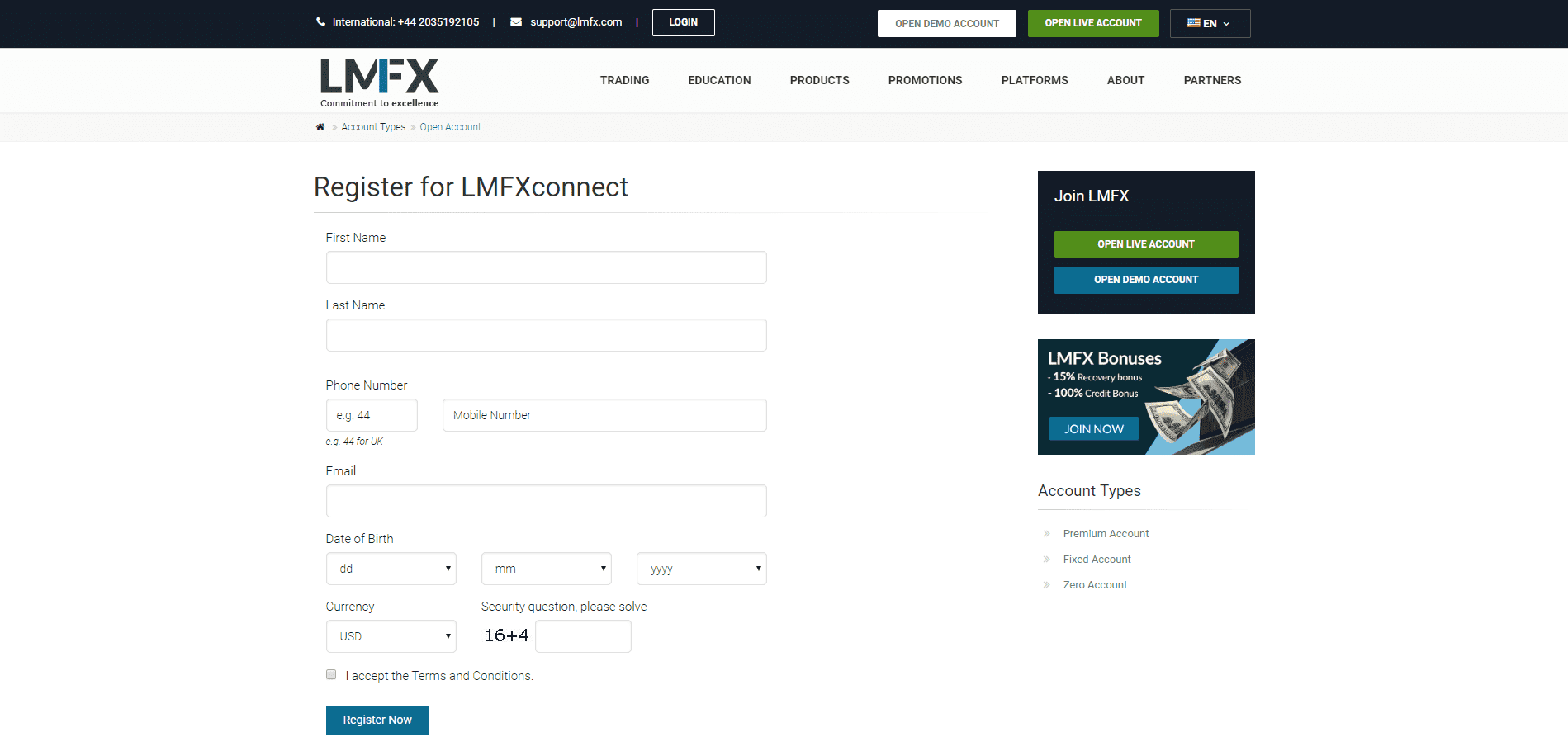 LMFX Review account opening info LMFX Review account opening info